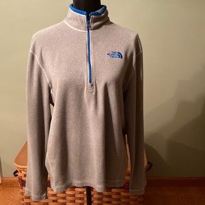 North face 1/4 zip fleece